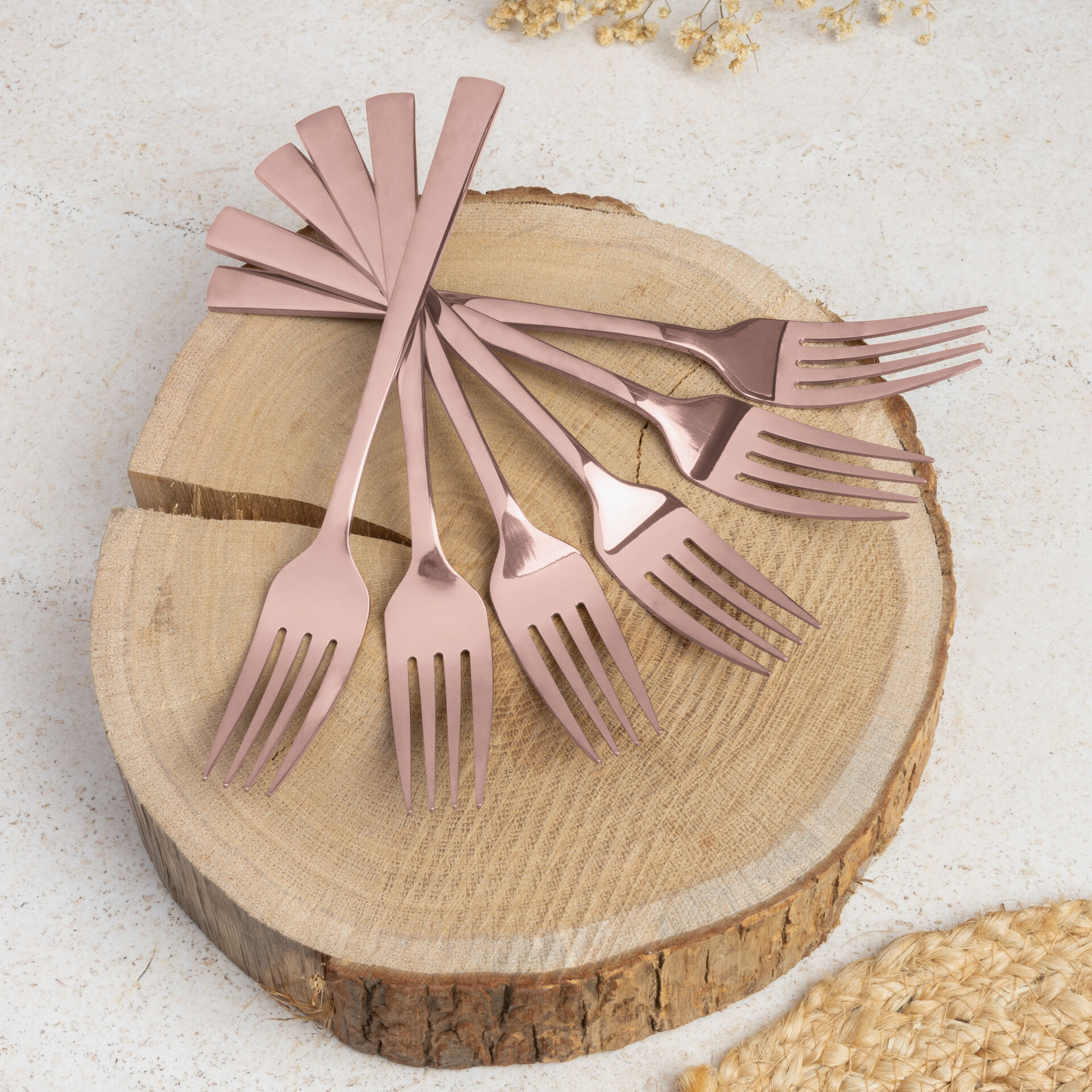 24 részes evőeszköz készlet Berlinger Haus Rose Gold fényes BH 2637A