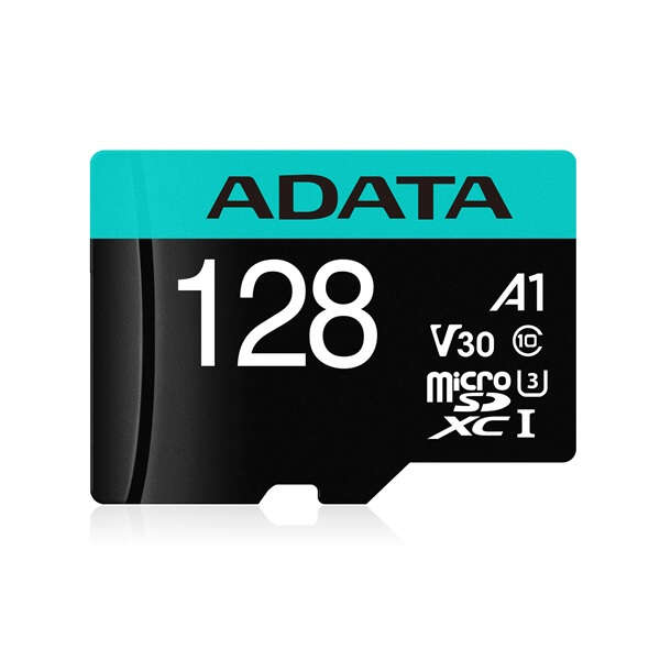 Adata AUSDX128GUI3V30SA1-RA1 memóriakártya MicroSDXC 128GB + Adap...