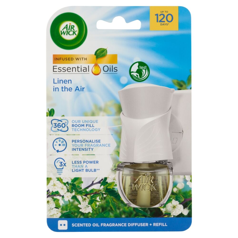 Air Wick Elektromos légfrissítő készülék Frissen Mosott Ruha után...