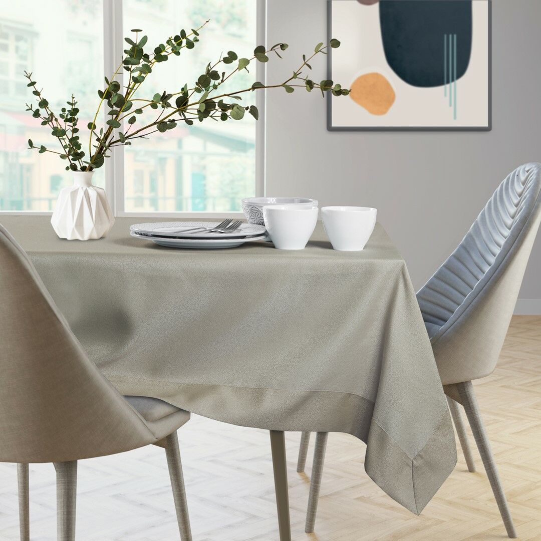 Asztalterítő Empire cappucino sima klasszikus 120x260 AmeliaHome