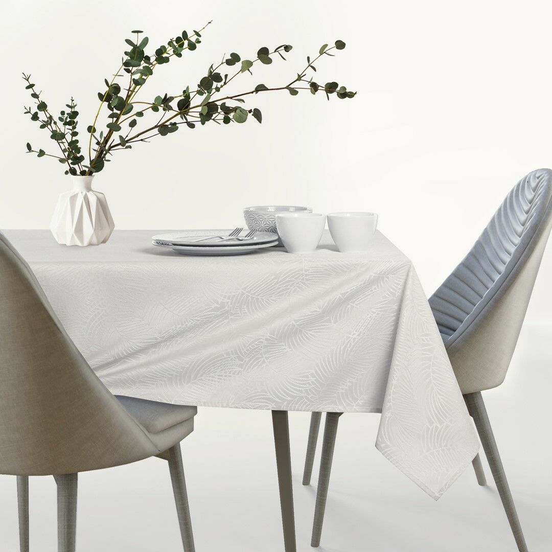 Asztalterítő Gaia krémű dombornyomott 140x300 AmeliaHome
