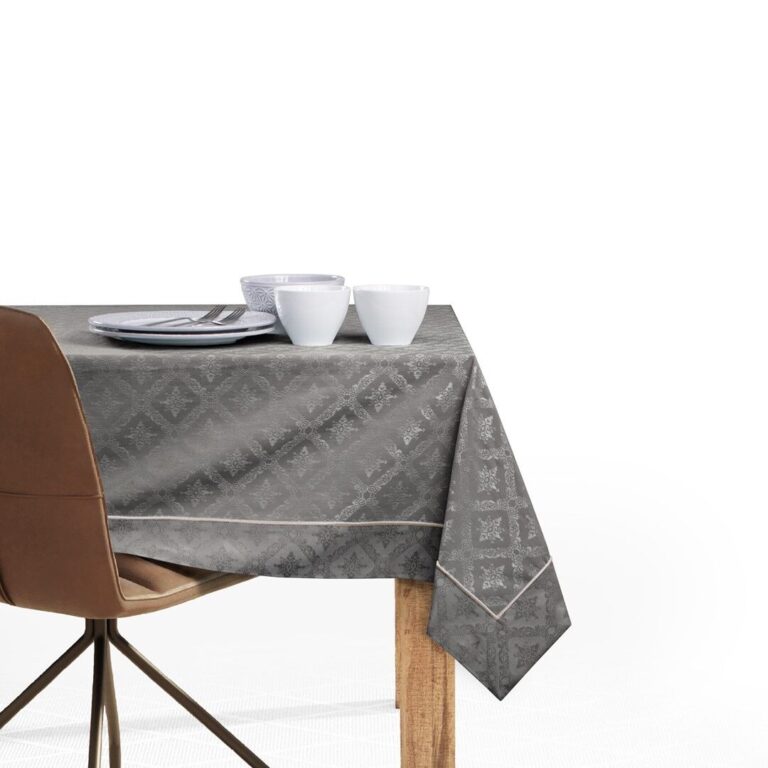 Asztalterítő Maya barna nyomott klasszikus 140x350 DecoKing