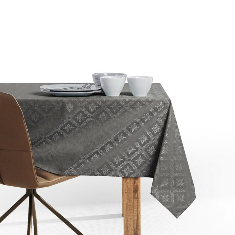 Asztalterítő Maya barna nyomott klasszikus 150x300 owal DecoKing