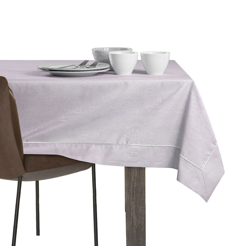Asztalterítő Vesta világoslila dombornyomott modern 140x350 AmeliaHome