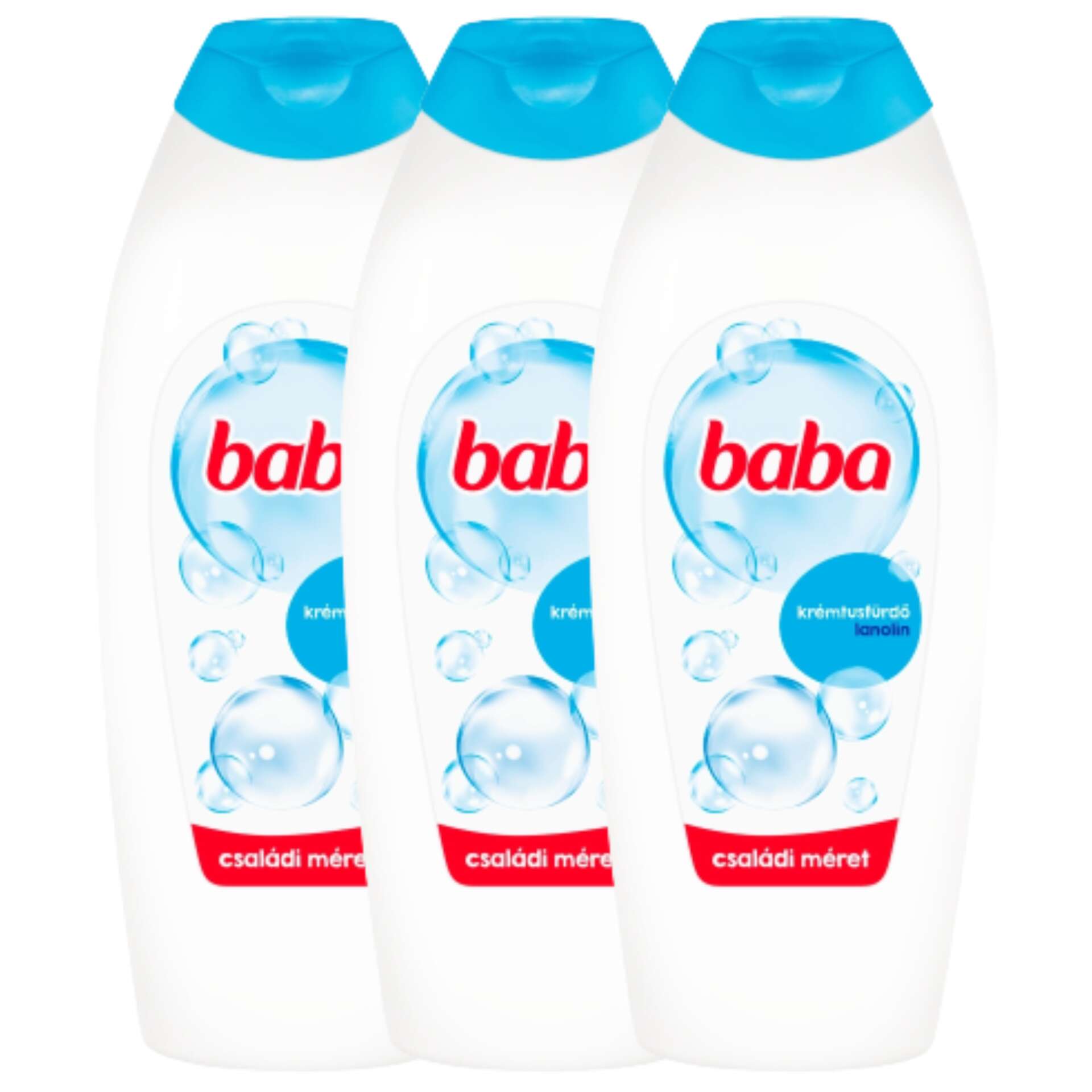 Baba Tusfürdő Lanolinos 3x750ml