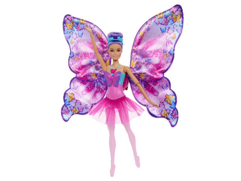 Barbie Dreamtopia Pillangószárnyas Balerina Baba