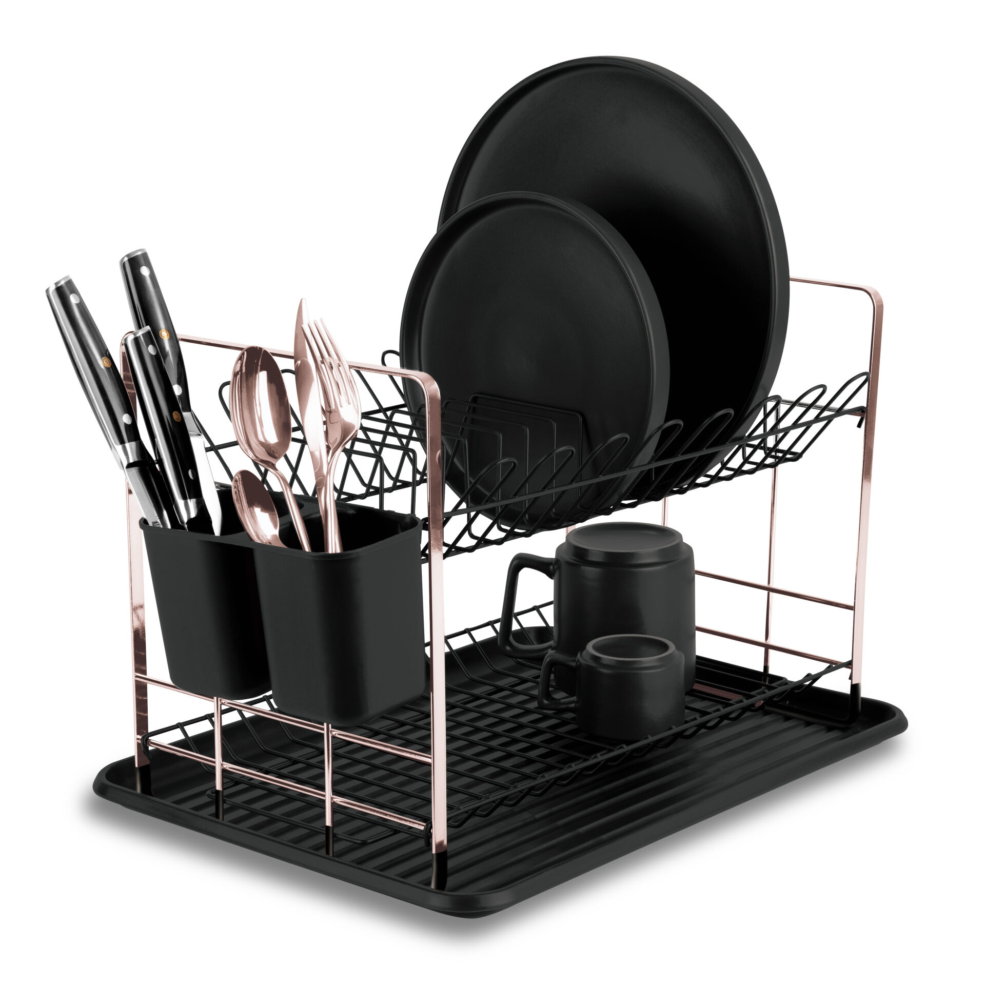 Berlinger Haus BH-8644 Black Rose Collection Edényszárító - Feket...