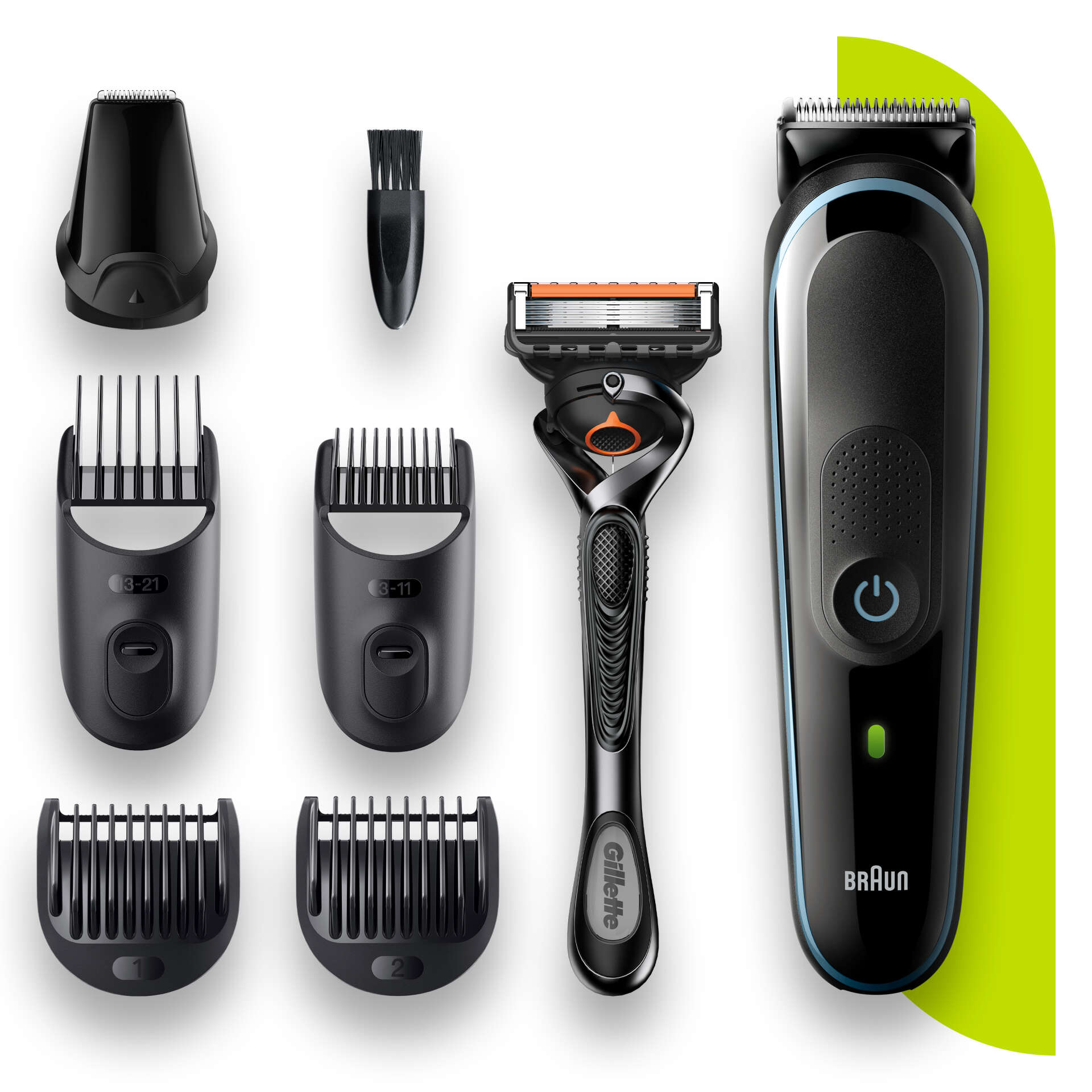 Braun MGK5345 multifunkciós 7in1 Testszőrzet Ápoló és Szakállvágó...