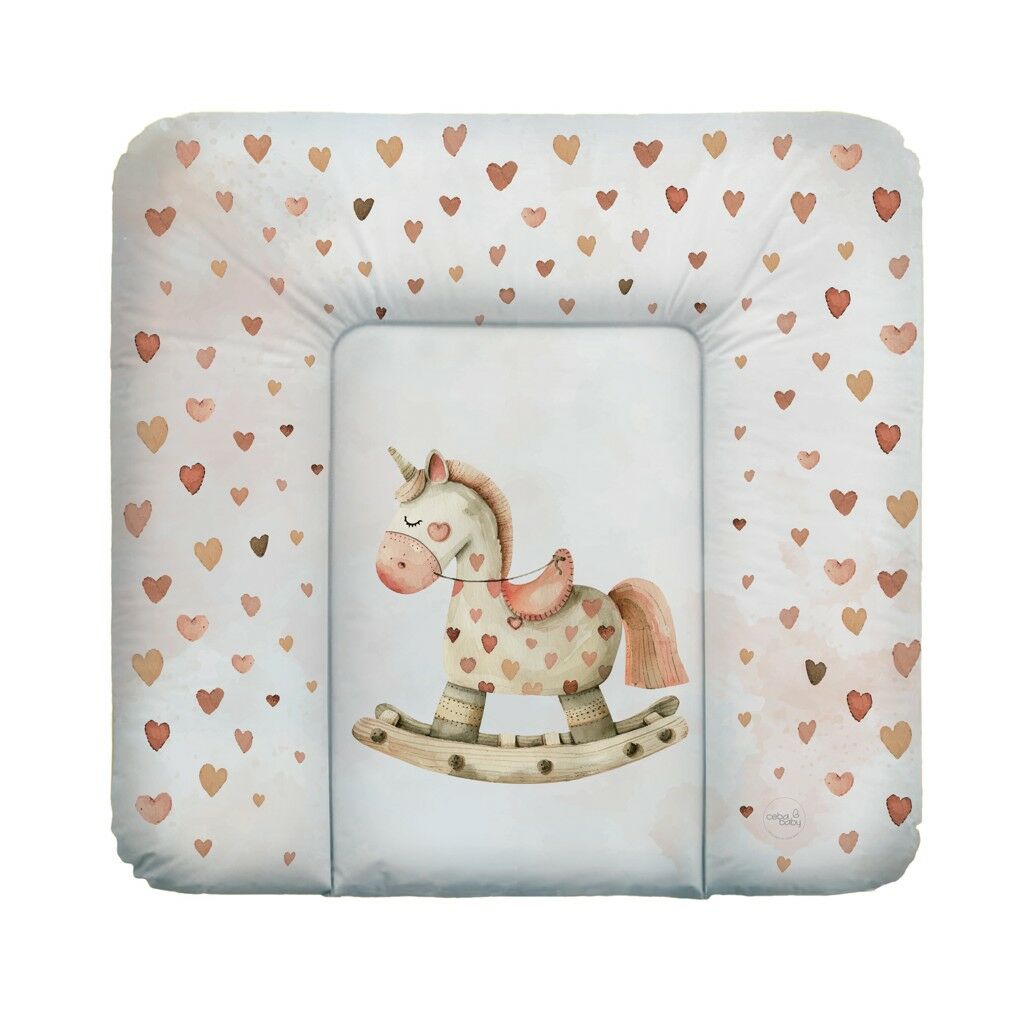 CEBA BABY Puha közepes pelenkázó alátét (75x72) Basic Rocking Horse