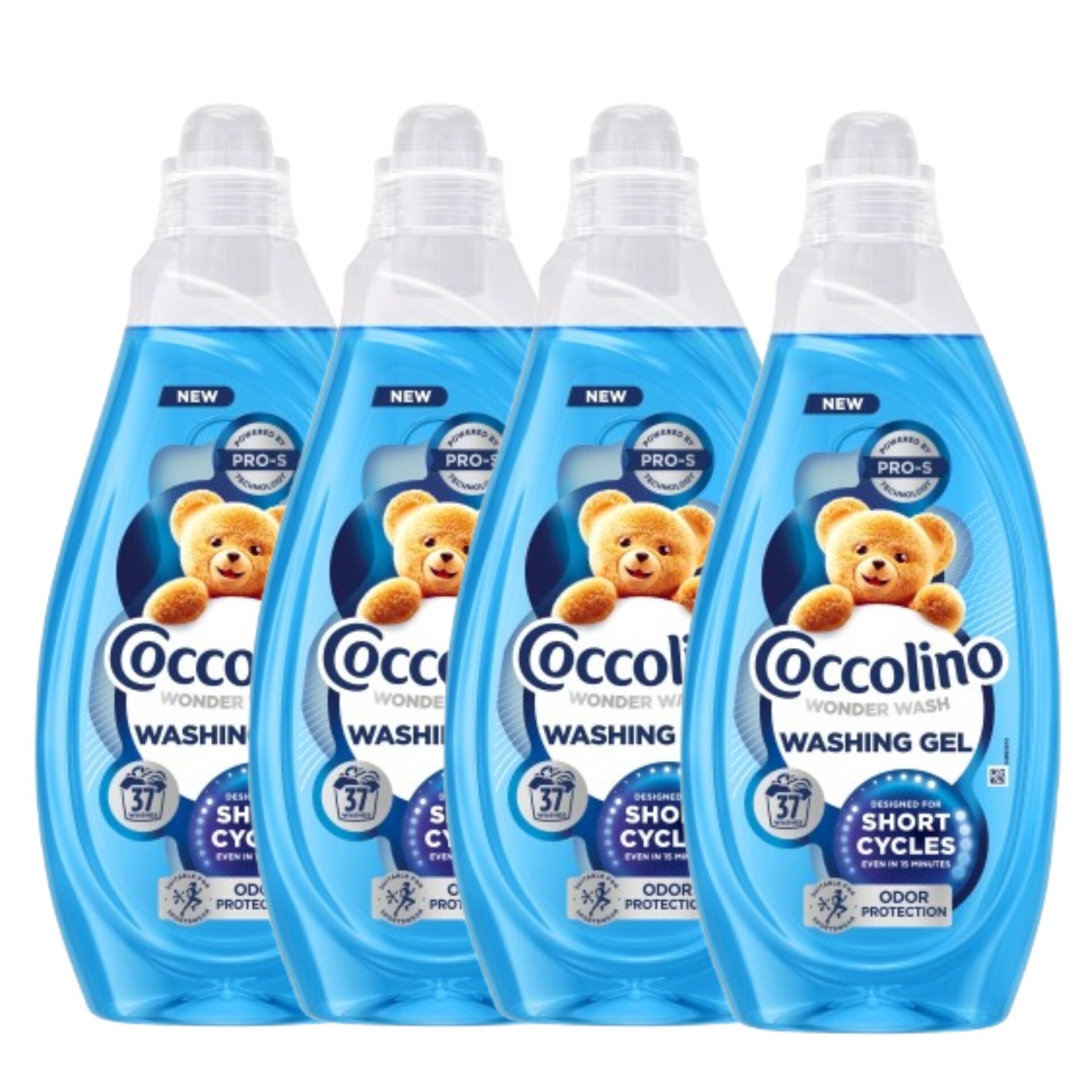 Coccolino Wonder Wash Mosógél Gyors mosáshoz Odor Defence 148 mos...