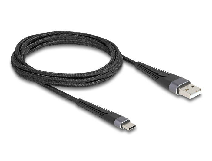 Delock USB 2.0 kábel A-típusú USB apa - USB Type-C apa meghosszab...