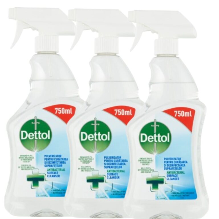 Dettol antibakteriális Felülettisztító spray 3x750ml