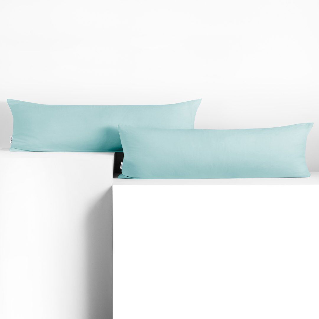 Díszpárnahuzat AMBER mentazöld  dzsörzé 40x145 DecoKing