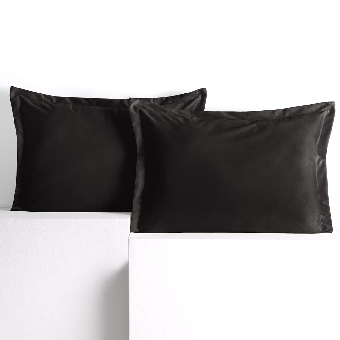 Díszpárnahuzat VELVET szín fekete stílus glamour bársony 50x70 am...