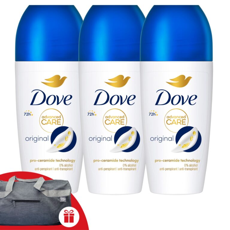 Dove Advanced Care izzadásgátló golyós Dezodor Original 3x50ml +...