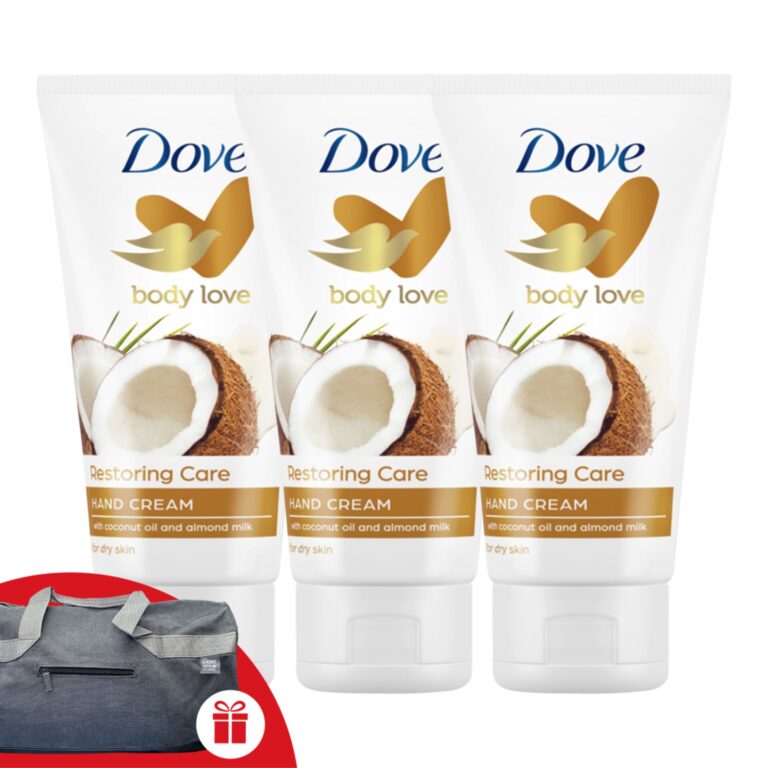 Dove Kézkrém Nourishing Secrets Restoring Ritual 3x75ml + Ajándék...