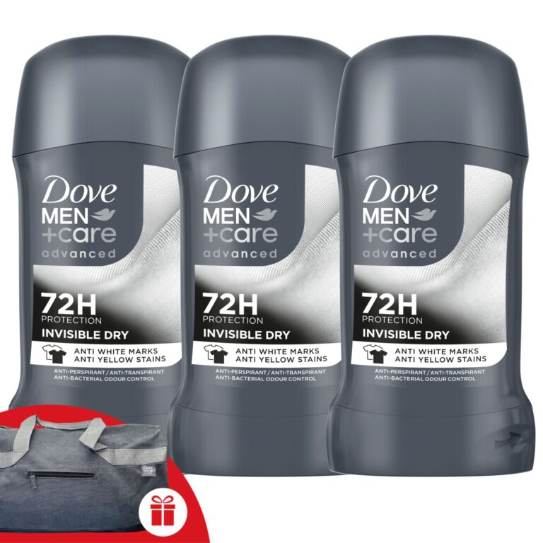Dove Men+Care Advanced Invisible Dry Izzadásgátló Stift 3x50ml +...