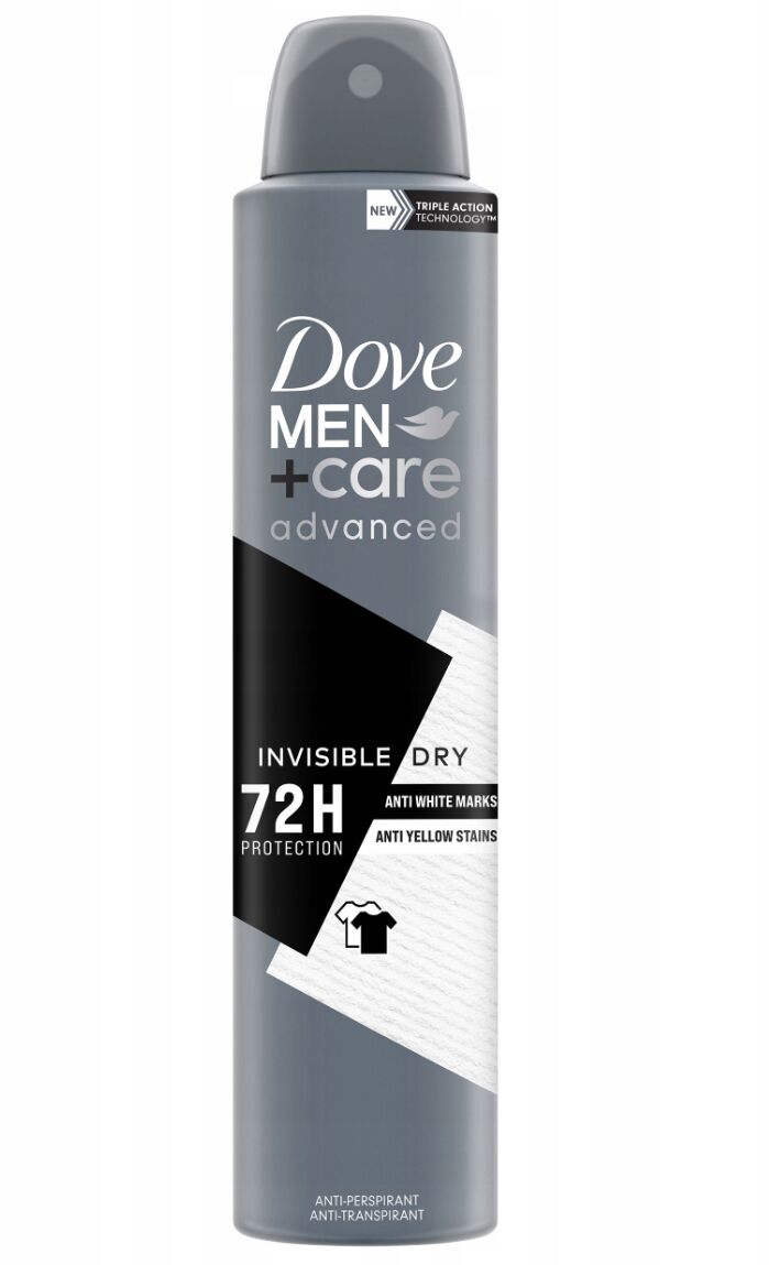 Dove Men+Care Advanced férfi Dezodor Invisible Dry 200ml