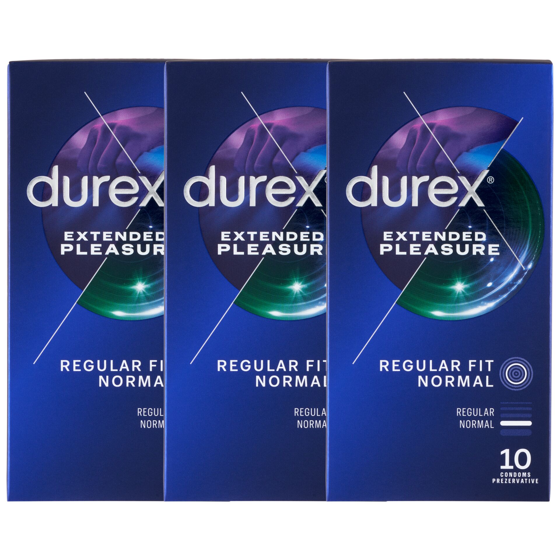 Durex Extended Pleasure Óvszer 3x10db