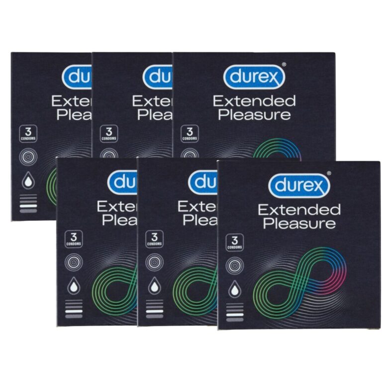 Durex Extended Pleasure Óvszer 6x3db