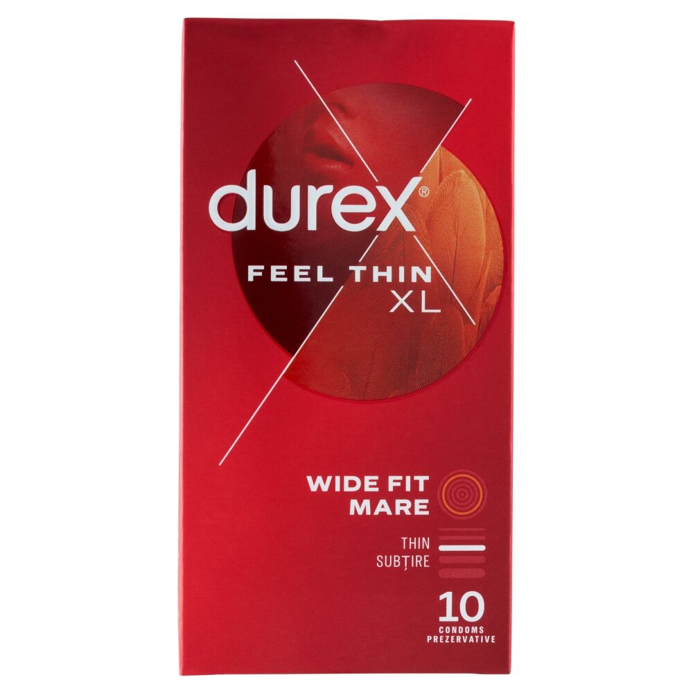 Durex Feel Thin XL Óvszer 10db