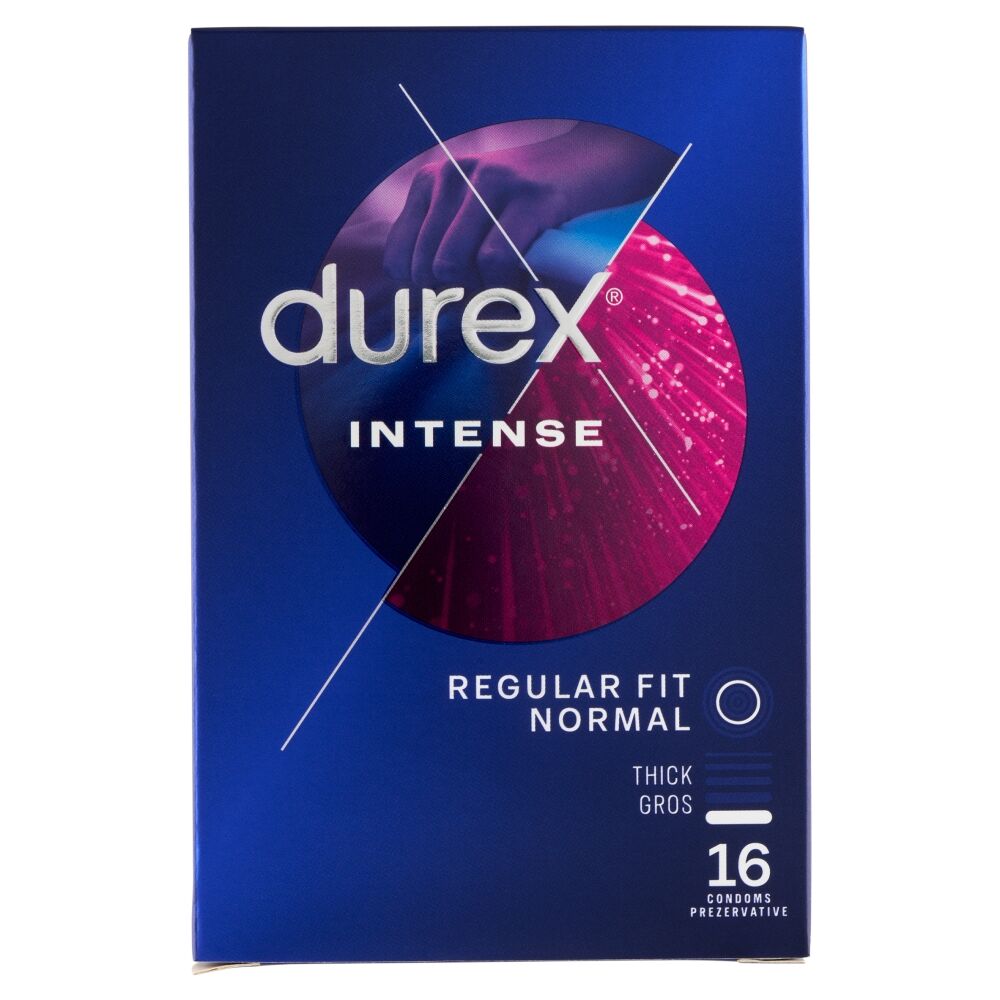 Durex Intense Orgasmic Óvszer 16db