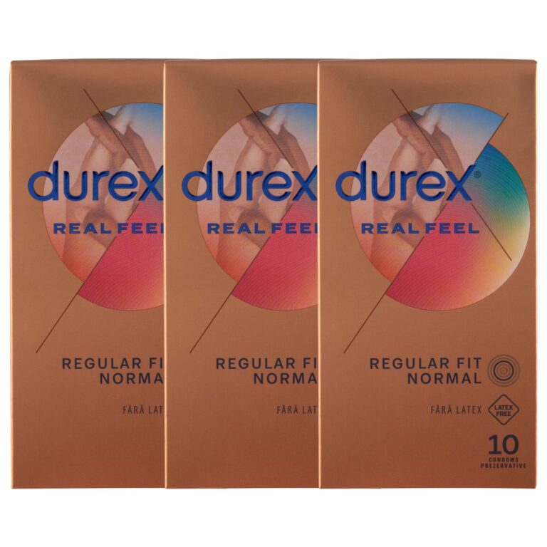 Durex RealFeel Óvszer 3x10db