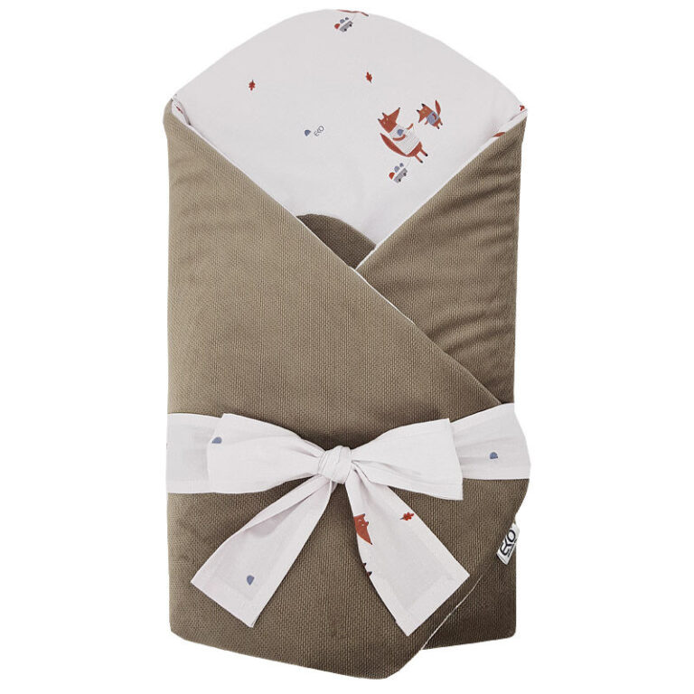 EKO Bebújós takaró pamutból velúrral és kókusz belsővel