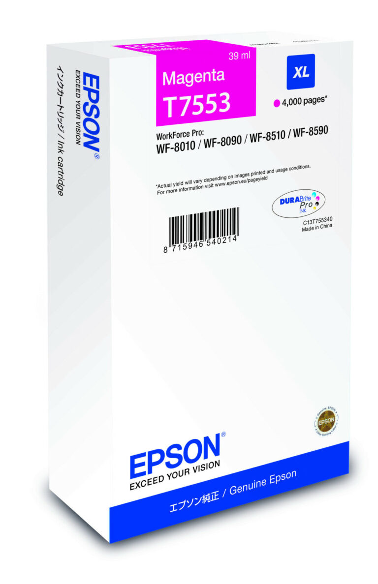 Epson T7553 Patron Magenta 4K /o/