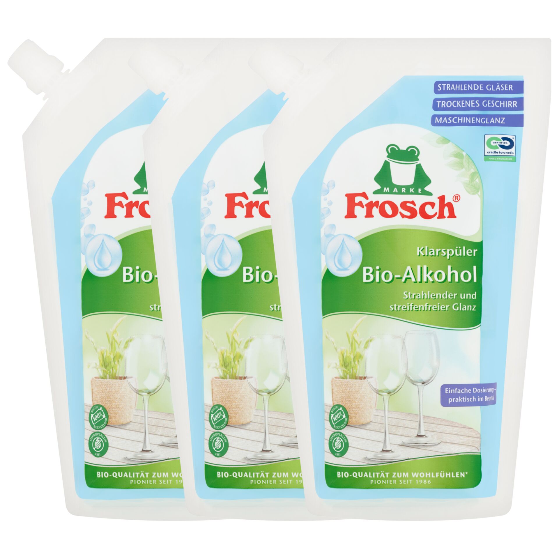 Frosch Mosogatógép öblítő (3x750ml)