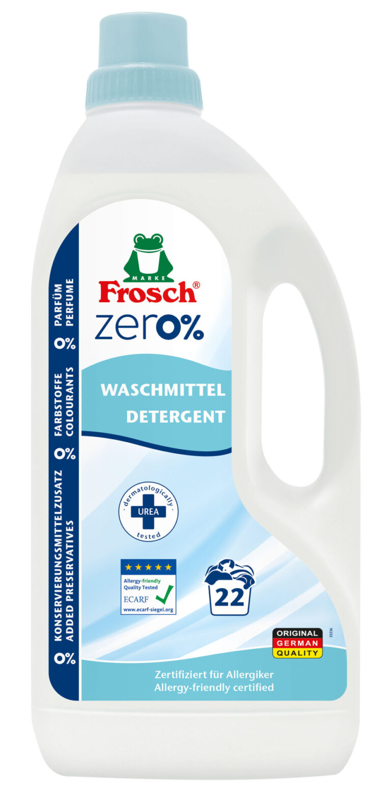 Frosch Zero % folyékony Mosószer Urea 1500ml