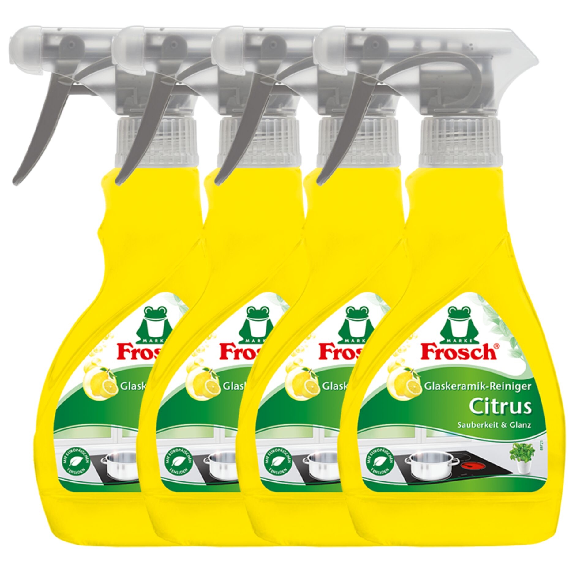 Frosch üvegkerámia Főzőlap tisztító spray (4x300ml)