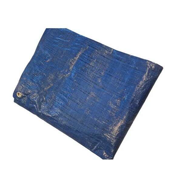 Gardiola Takaróponyva 2x3m kék/zöld 75gr