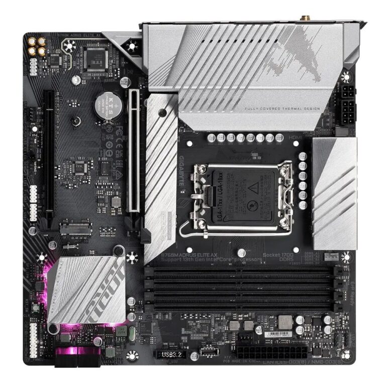 Gigabyte B760M AORUS ELITE AX B760M AORUS ELITE AX