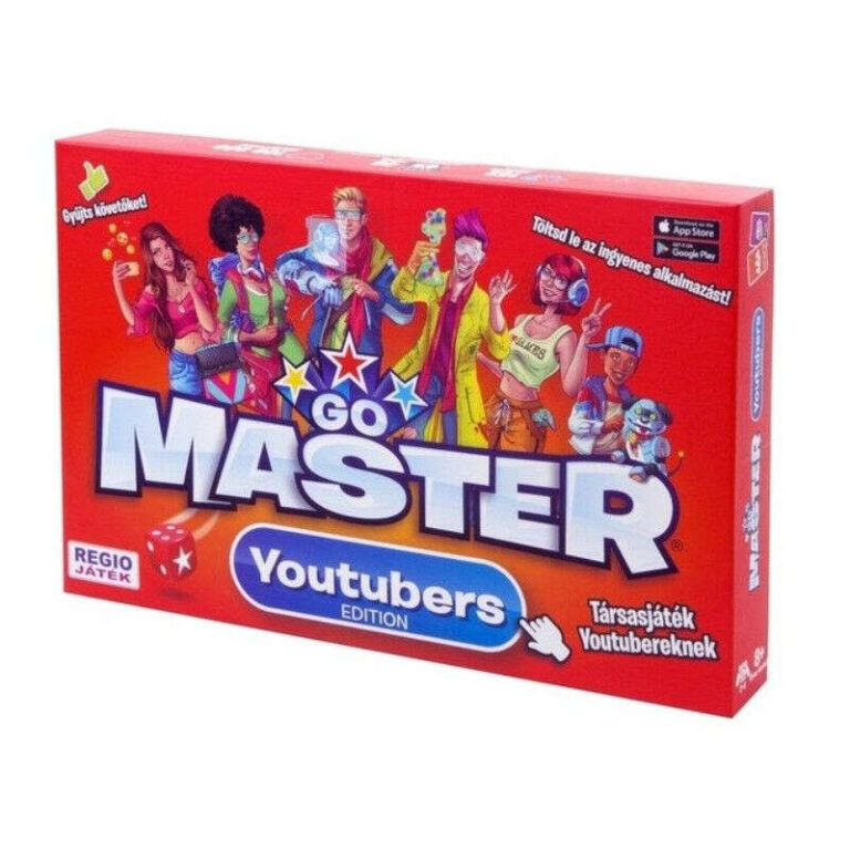 Go Master Youtuber Társasjáték