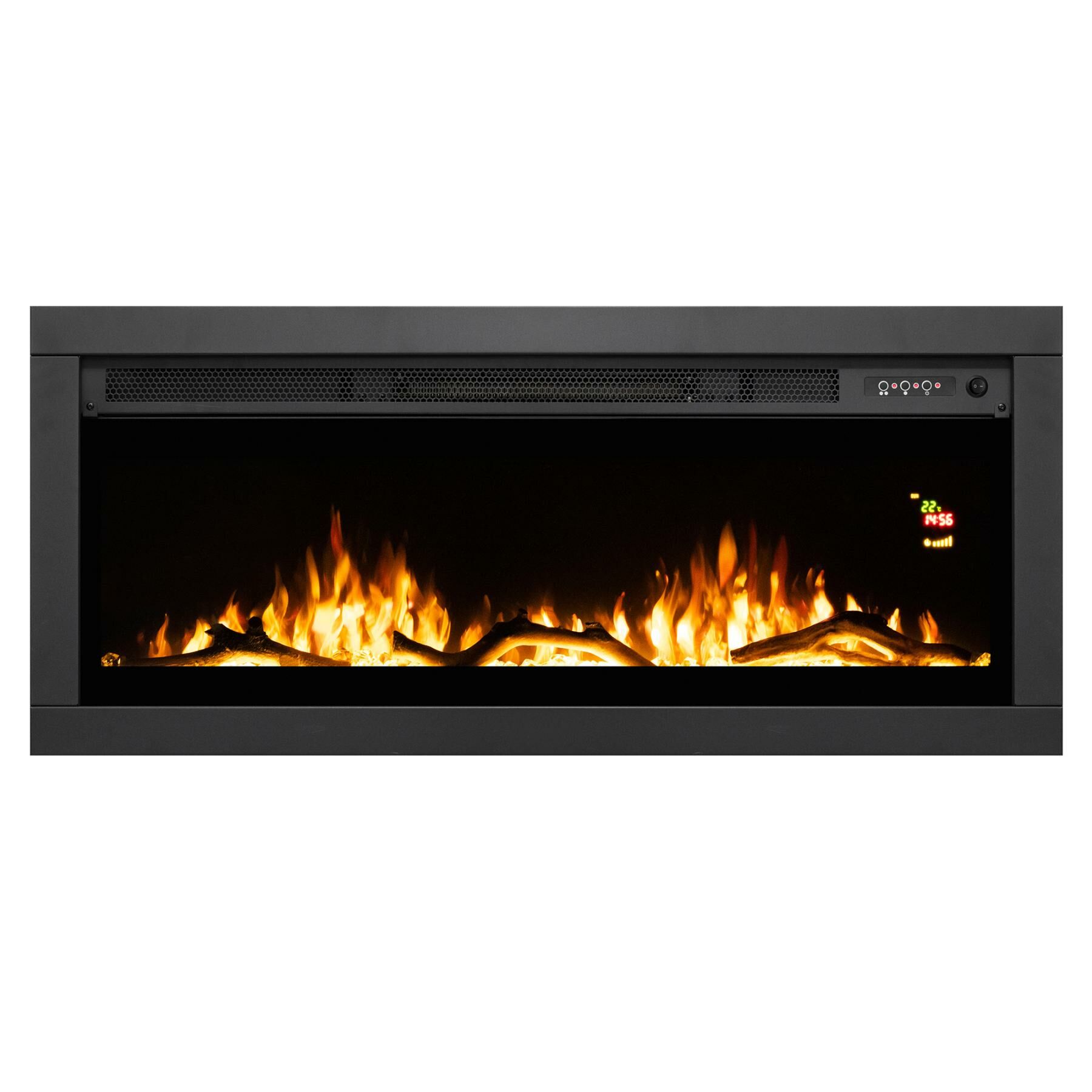 HOME FKKI08 beépíthető/fali elektromos látványkandalló