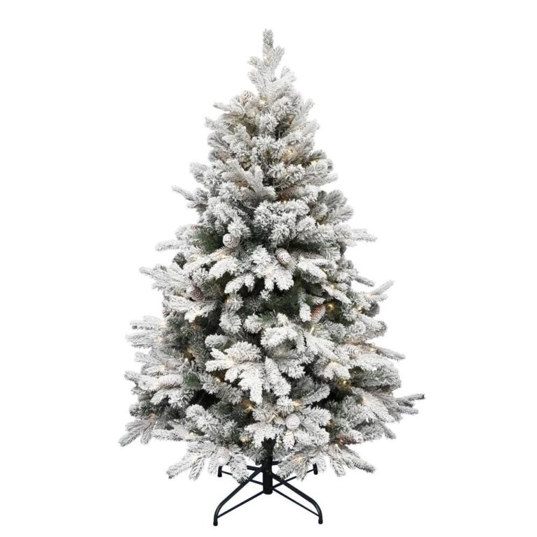 HOME KMF8LED210 havas műfenyő LED-ekkel