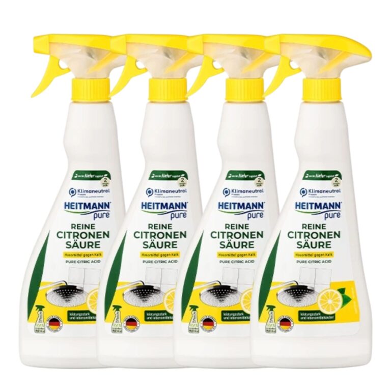 Heitmann Pure citromsavas Vízkőoldó spray (4x500ml)