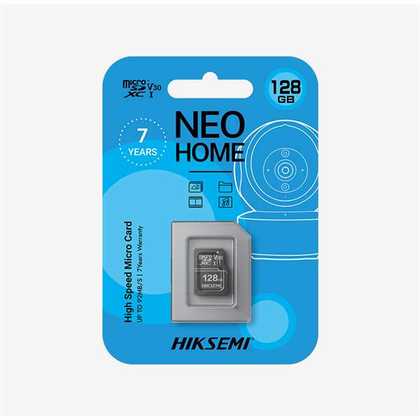 Hikvision HIKSEMI MicroSD kártya - NEO HOME 128GB microSDXC™