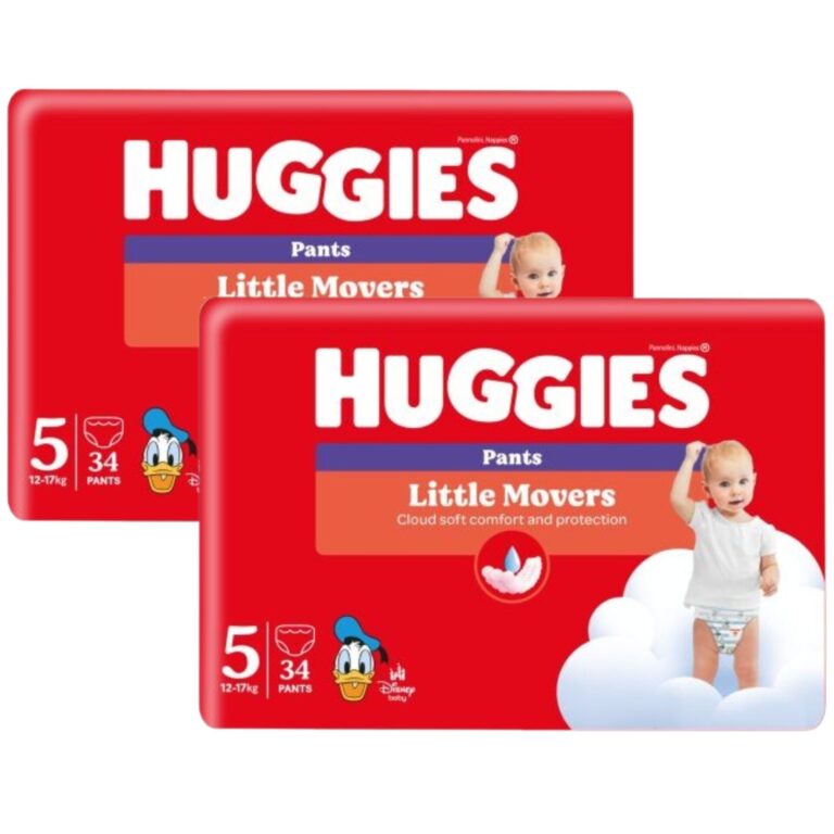 Huggies Little Movers Pants Bugyipelenka 12-17kg Junior 5 (68db)