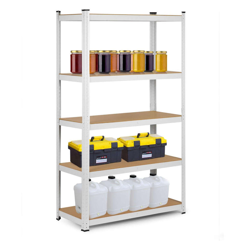 Humberg Fém ipari polcrendszer MDF lapokkal 150x75x30cm - 625kg t...