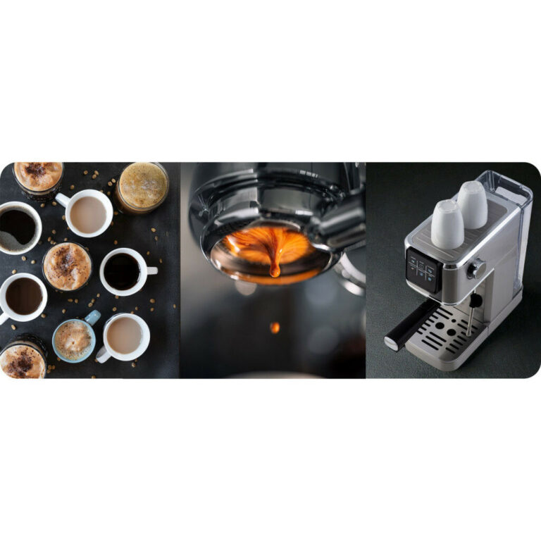 Kávéfőző dugattyú 20 bar Berdsen BD-770 ezüst