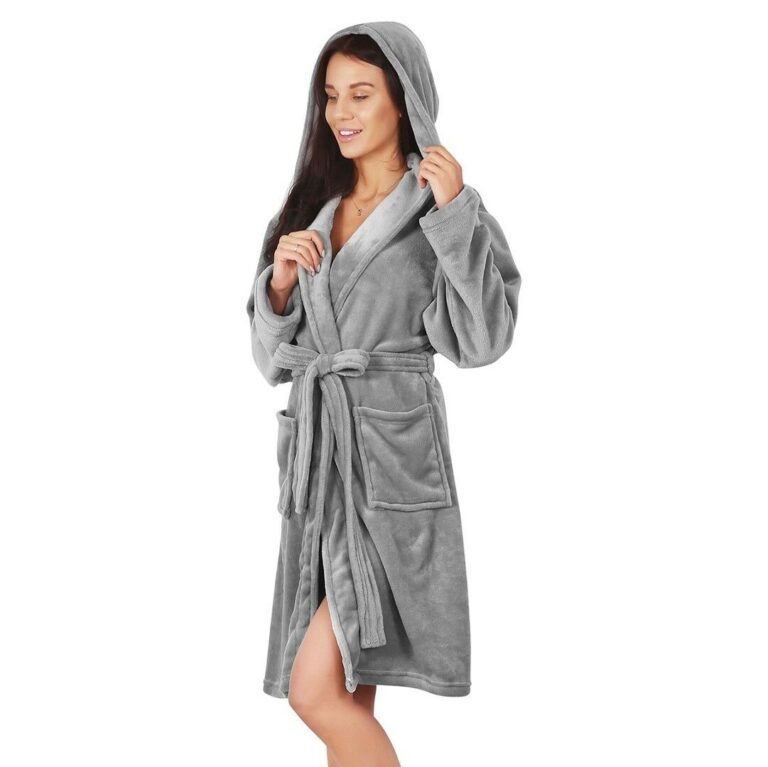 Köntös ROBBY szürke sima motívum klasszikus decoking