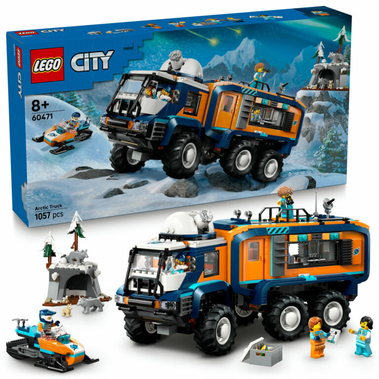 LEGO® City Sarkvidéki felfedezők mozgó laborja 60471