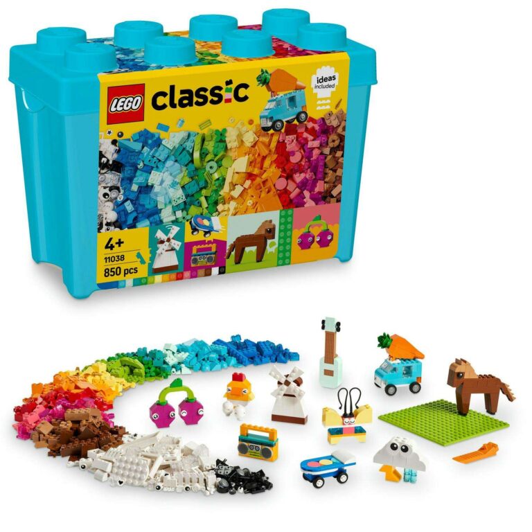 LEGO® Classic Színes és kreatív építőkészlet 11038