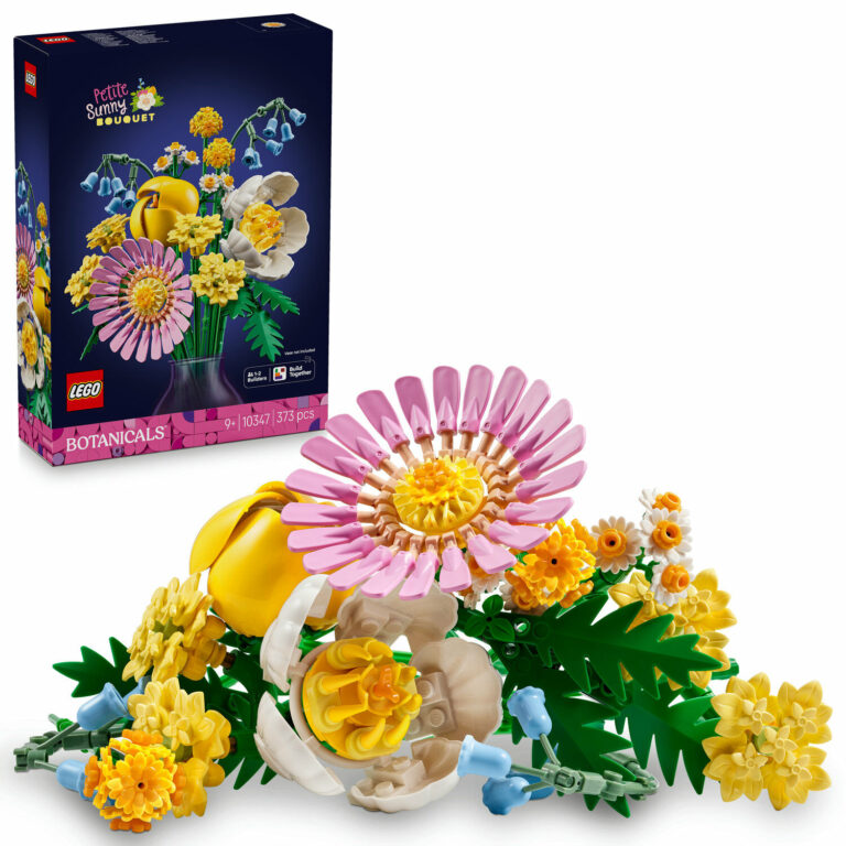 LEGO® Botanicals Napsárga virágcsokor 10347