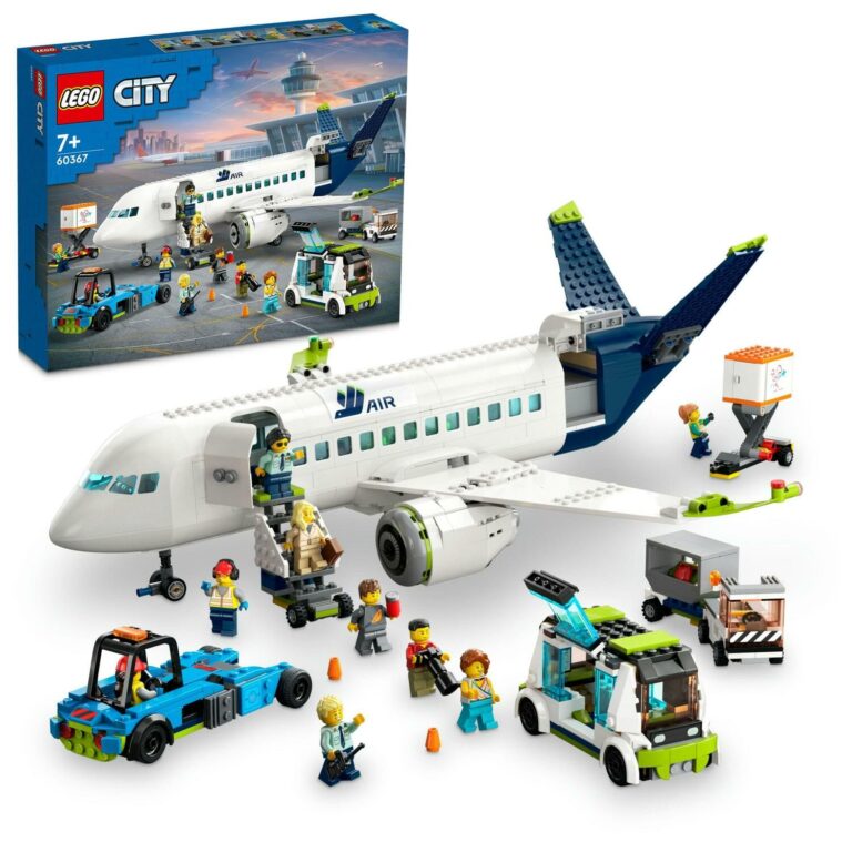 LEGO® City Big Vehicles Utasszállító repülőgép 60367