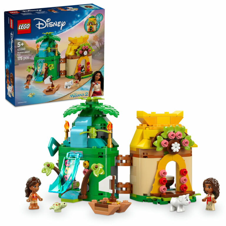 LEGO® Disney Princess Vaiana vidám kalandjai a szigeten 43260