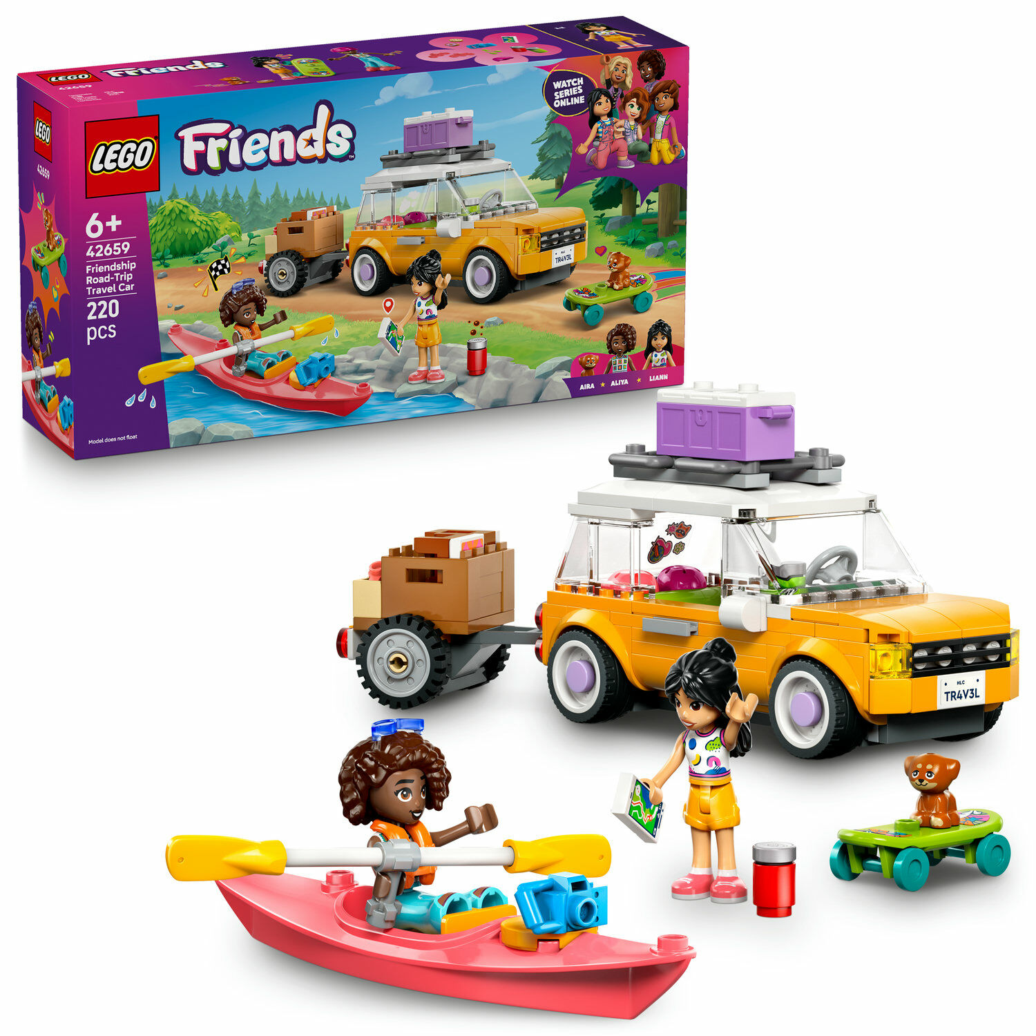 LEGO® Friends Autós kirándulás a barátokkal 42659