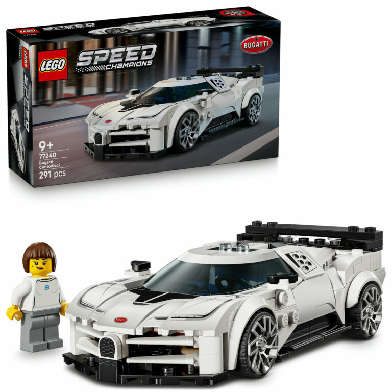 LEGO® Speed Champions Bugatti Centodieci hiper sportautó 77240